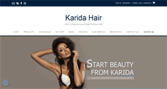 Desktop Screenshot of karidavirginhair.com